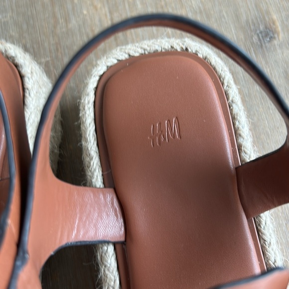 H&M Platform Espadrille Sandals EU 38 - Picture 9 of 16